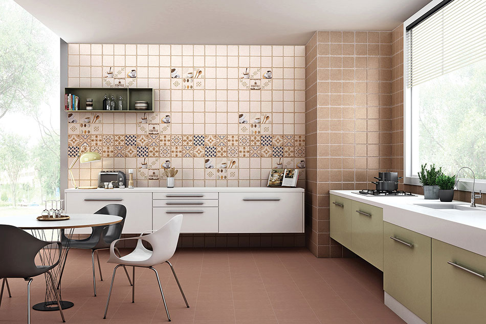 stick tiles for kitchen wall