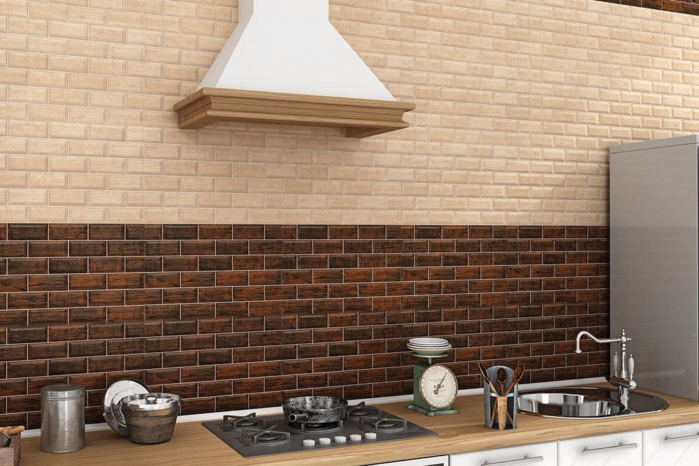 Brick Wood Brown