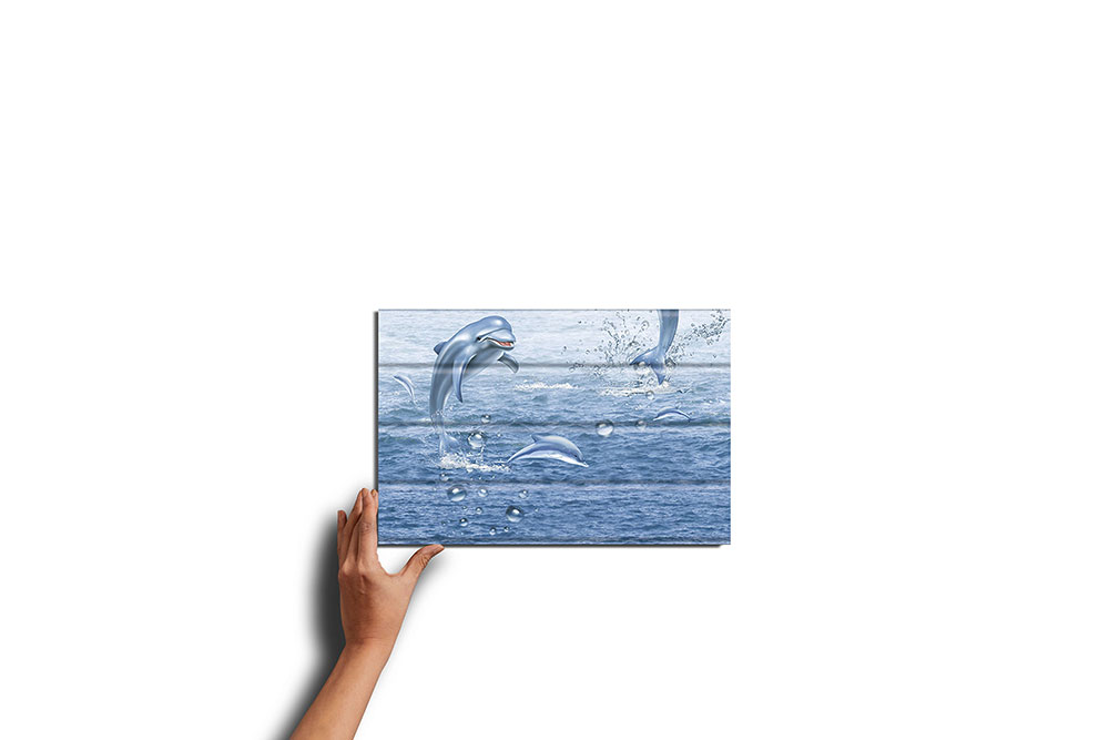 Porpoise Blue Decor B